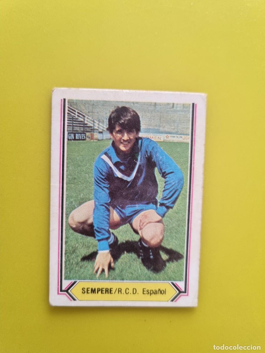 Cromos de f&uacute;tbol: CROMO LIGA ESTE 80 81 1980 1981 NUNCA PEGADO SIN PEGAR SEMPERE RCD ESPA&Ntilde;OL AR1026