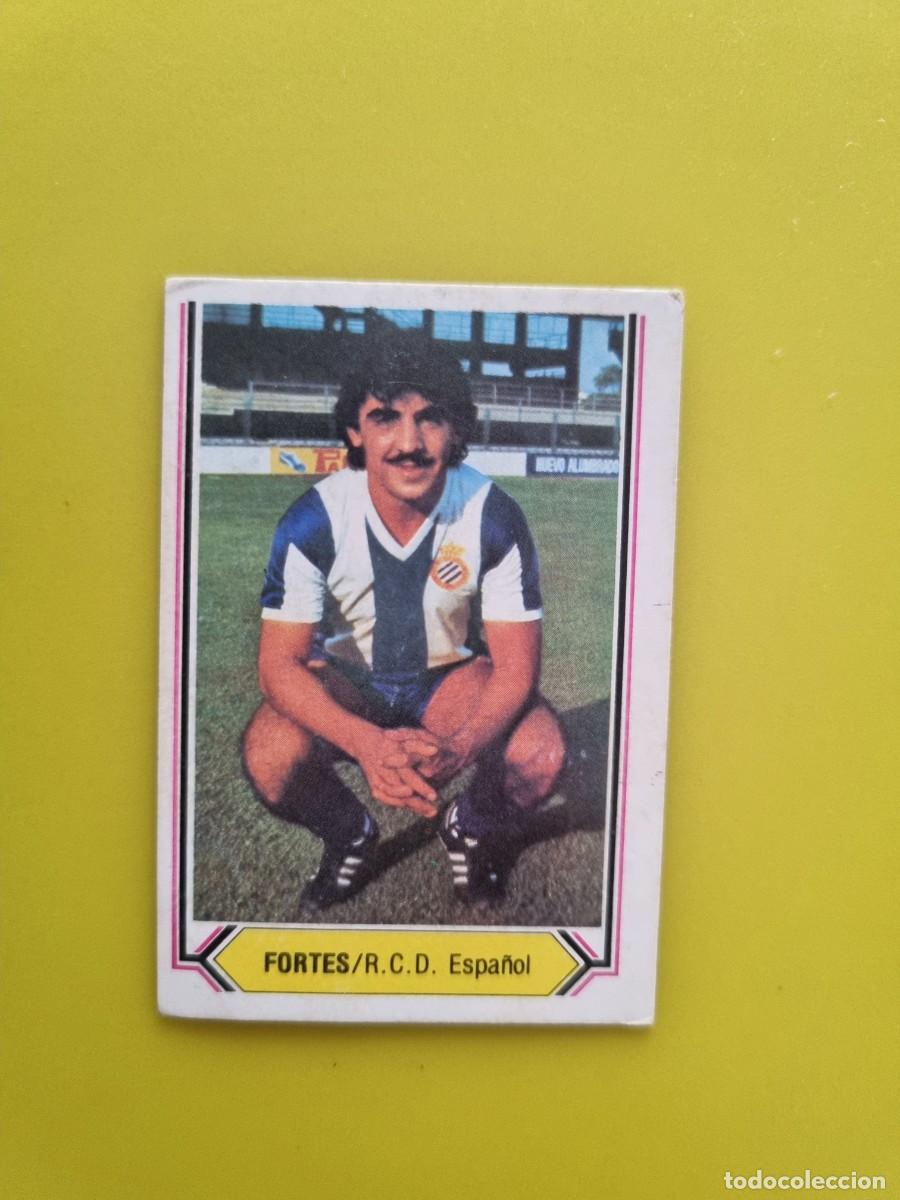 Cromos de f&uacute;tbol: CROMO LIGA ESTE 80 81 1980 1981 NUNCA PEGADO SIN PEGAR FORTES RCD ESPA&Ntilde;OL AR1026