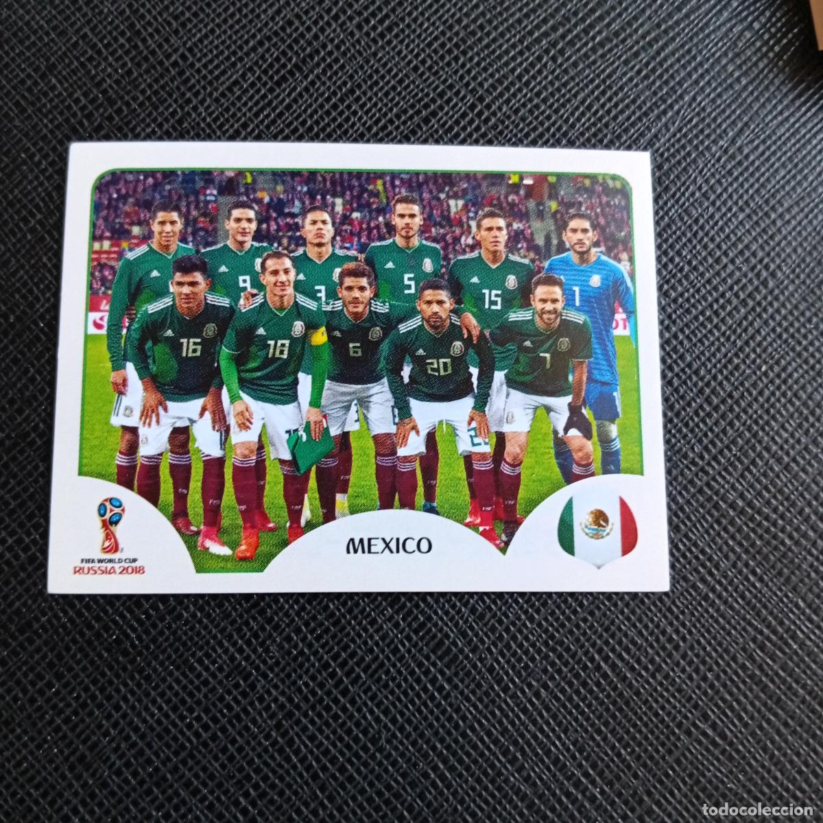 Cromos de f&uacute;tbol: 453 ALINEACION MEXICO PANINI MUNDIAL RUSIA 2018 CROMO FUTBOL 18 - SIN PEGAR - /CJ2 ................