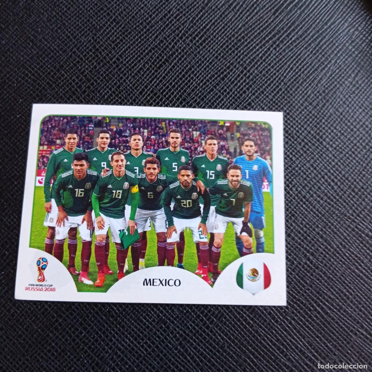 Cromos de f&uacute;tbol: 453 ALINEACION MEXICO PANINI MUNDIAL RUSIA 2018 CROMO FUTBOL 18 - SIN PEGAR - /CJ2 .................