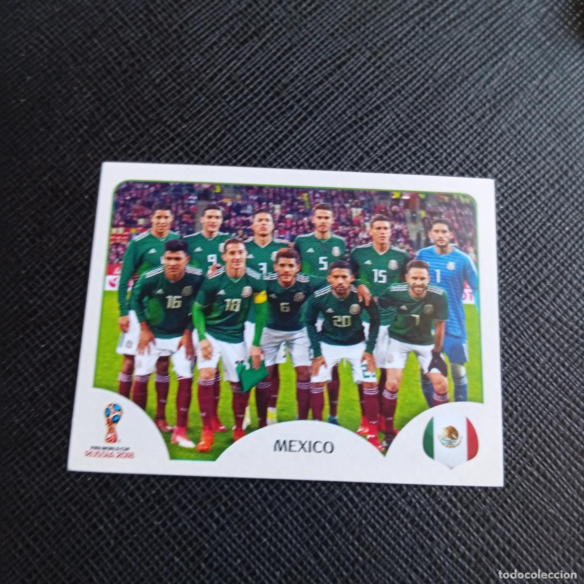 Cromos de f&uacute;tbol: 453 ALINEACION MEXICO PANINI MUNDIAL RUSIA 2018 CROMO FUTBOL 18 - SIN PEGAR - /CJ2 .................