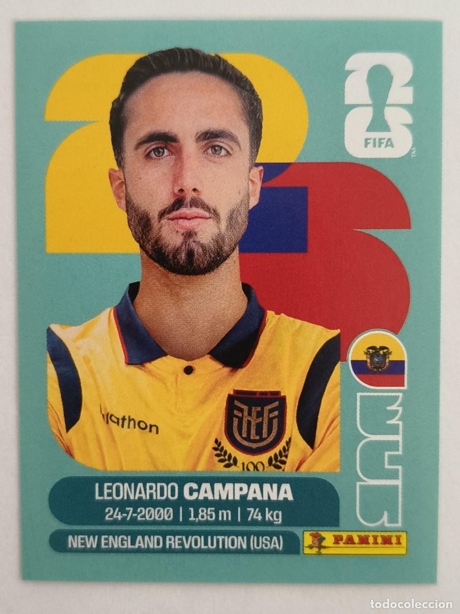 Cromos de f&uacute;tbol: #ECU15 CAMPANA (ECUADOR) MUNDIAL 2026 PANINI