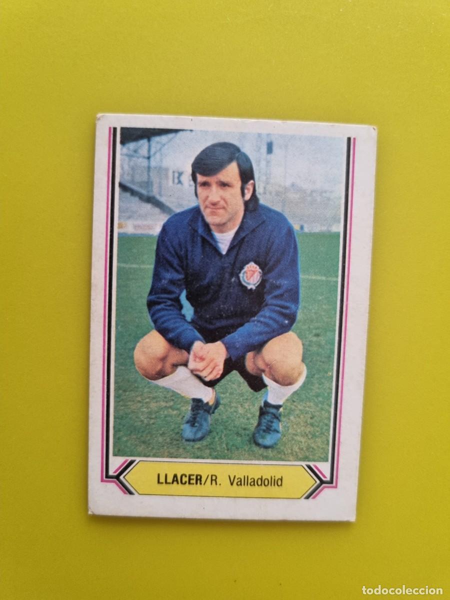 Cromos de f&uacute;tbol: CROMO LIGA ESTE 80 81 1980 1981 NUNCA PEGADO SIN PEGAR LLACER REAL VALLADOLID AR1026