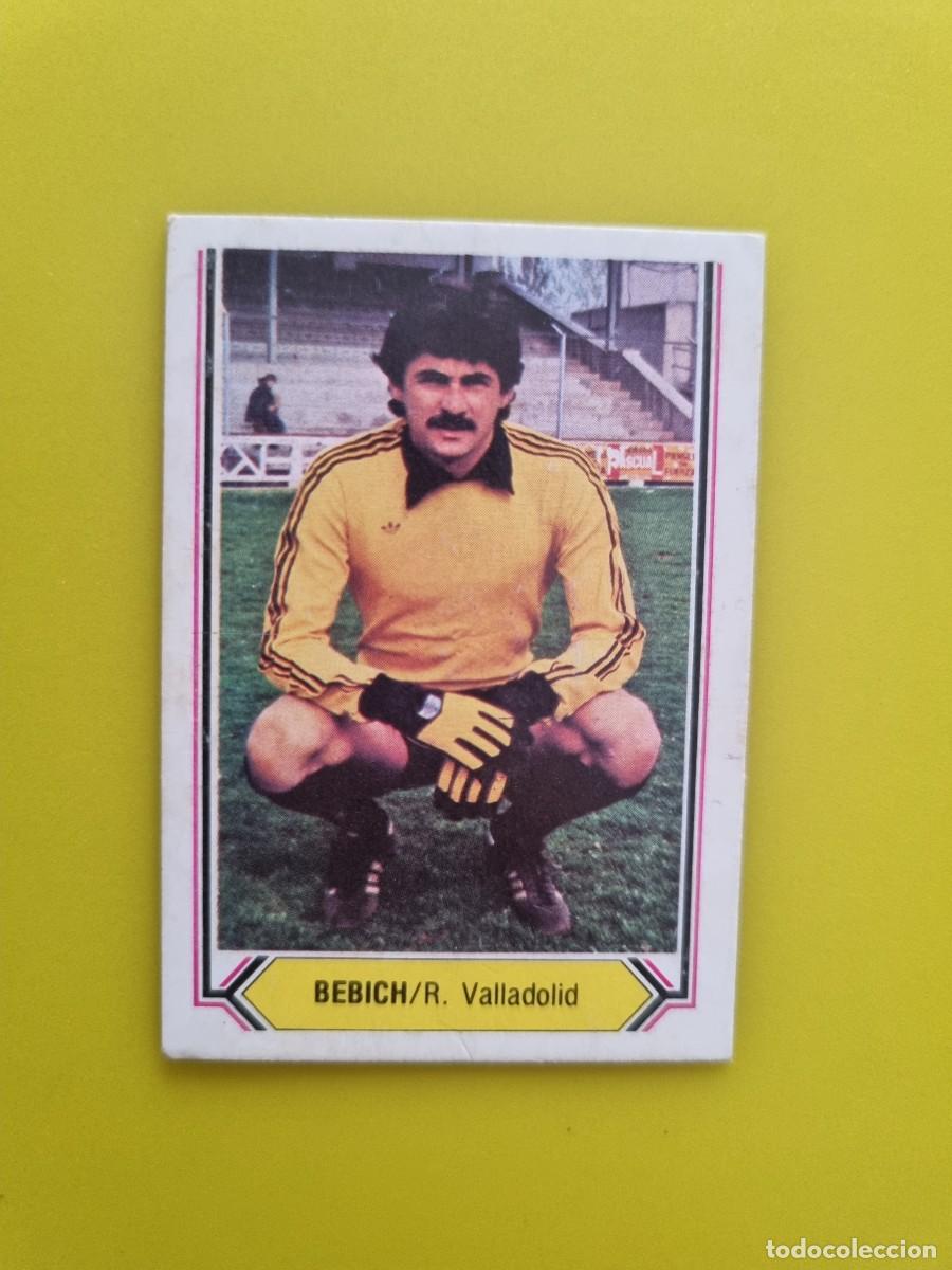 Cromos de f&uacute;tbol: CROMO LIGA ESTE 80 81 1980 1981 NUNCA PEGADO SIN PEGAR BEBICH REAL VALLADOLID AR1026