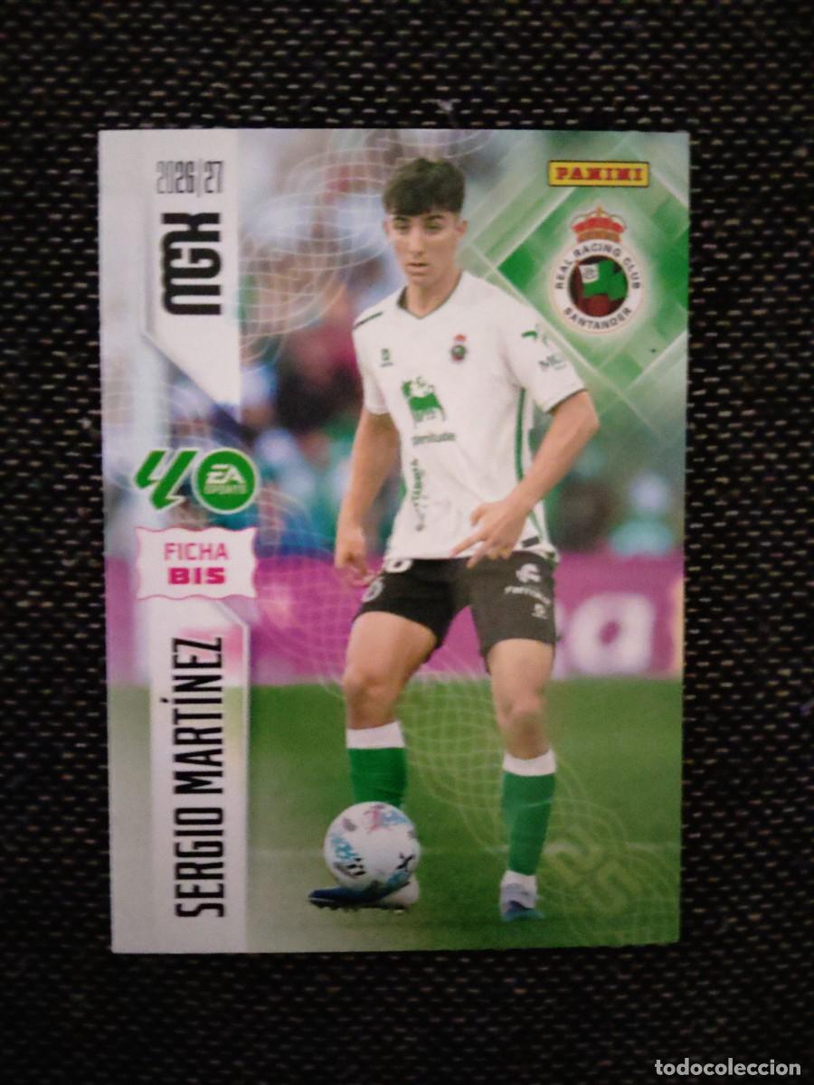 Cromos de f&uacute;tbol: 283 bis Sergio Mart&iacute;nez Racing megacracks 2026-27