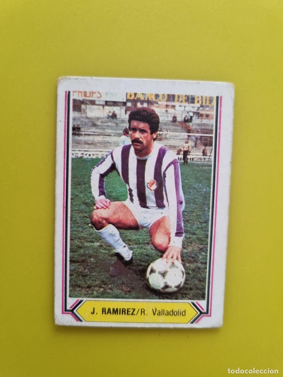 Cromos de f&uacute;tbol: CROMO LIGA ESTE 80 81 1980 1981 NUNCA PEGADO SIN PEGAR J. RAMIREZ REAL VALLADOLID AR1026