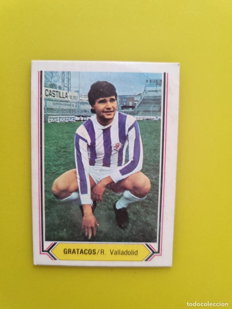 Cromos de f&uacute;tbol: CROMO LIGA ESTE 80 81 1980 1981 NUNCA PEGADO SIN PEGAR GRATACOS REAL VALLADOLID AR1026