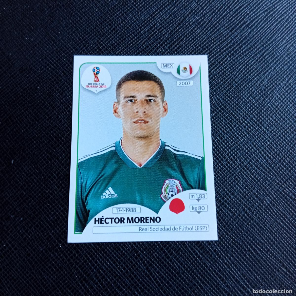 Cromos de f&uacute;tbol: 457 HECTOR MORENO MEXICO PANINI MUNDIAL RUSIA 2018 CROMO FUTBOL 18 - SIN PEGAR - /CJ2