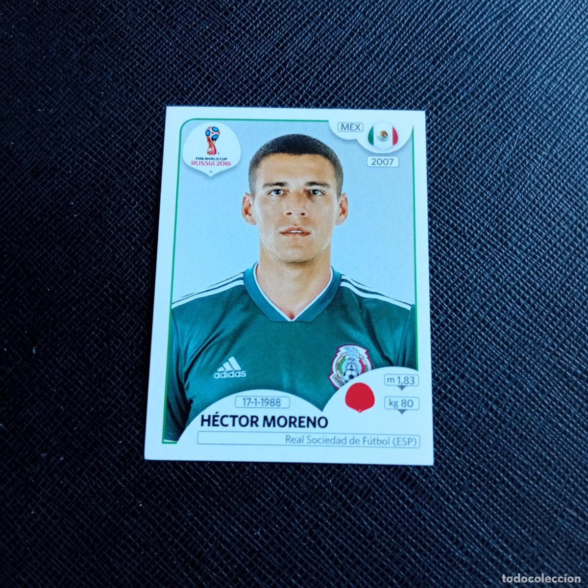 Cromos de f&uacute;tbol: 457 HECTOR MORENO MEXICO PANINI MUNDIAL RUSIA 2018 CROMO FUTBOL 18 - SIN PEGAR - /CJ2