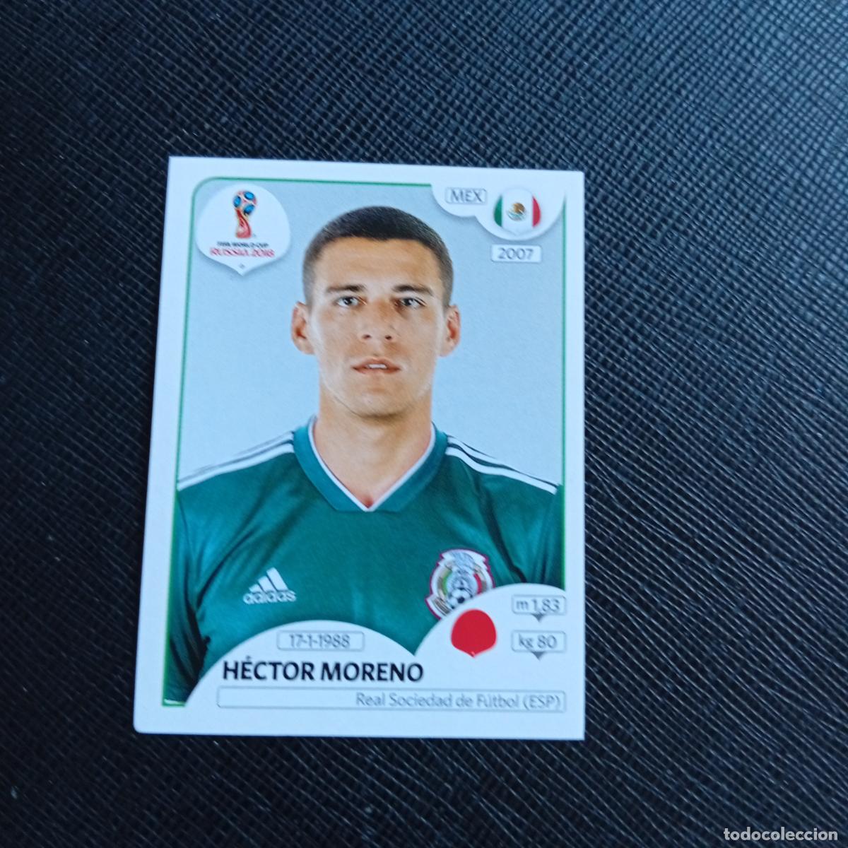 Cromos de f&uacute;tbol: 457 HECTOR MORENO MEXICO PANINI MUNDIAL RUSIA 2018 CROMO FUTBOL 18 - SIN PEGAR - /CJ2 ..