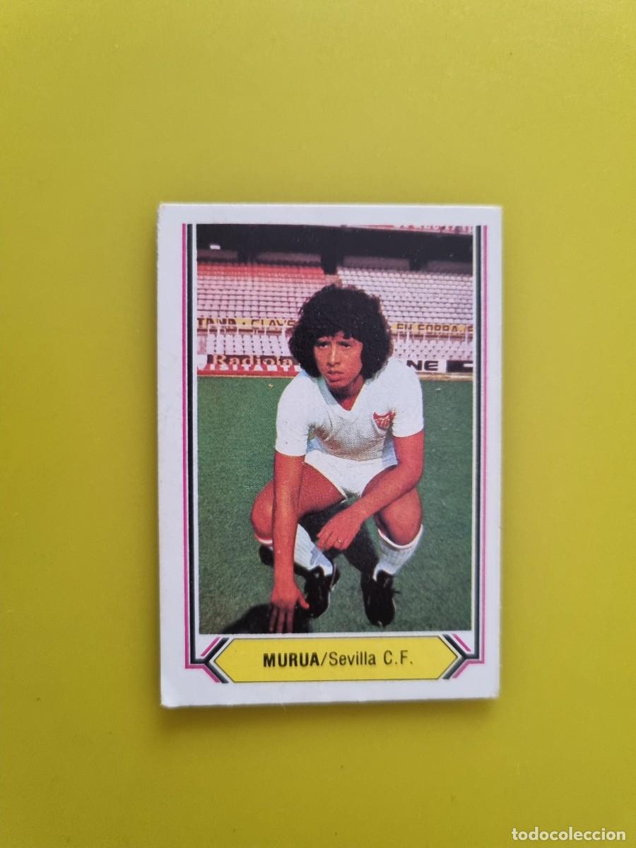 Football Stickers: CROMO LIGA ESTE 80 81 1980 1981 NUNCA PEGADO SIN PEGAR MURUA SEVILLA CF AR1026