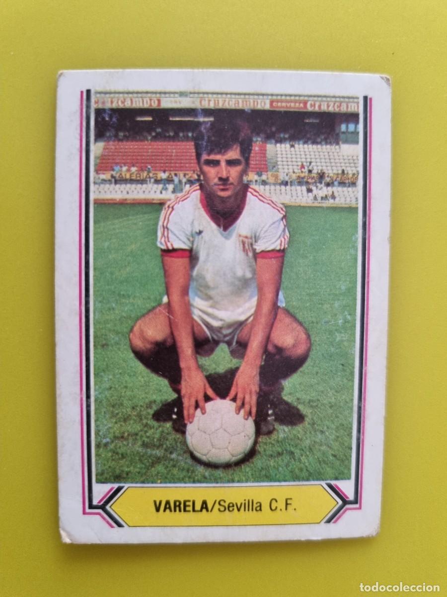 Football Stickers: CROMO LIGA ESTE 80 81 1980 1981 NUNCA PEGADO SIN PEGAR VARELA SEVILLA CF AR1026