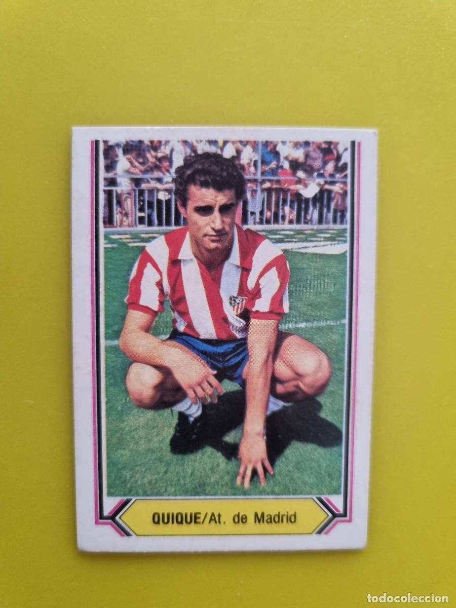 Cromos de Futebol: CROMO LIGA ESTE 80 81 1980 1981 NUNCA PEGADO SIN PEGAR QUIQUE AT DE MADRID AR1026