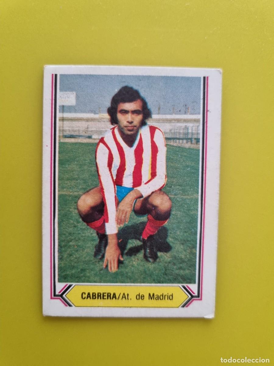 Cromos de Futebol: CROMO LIGA ESTE 80 81 1980 1981 NUNCA PEGADO SIN PEGAR CABRERA AT DE MADRID AR1026