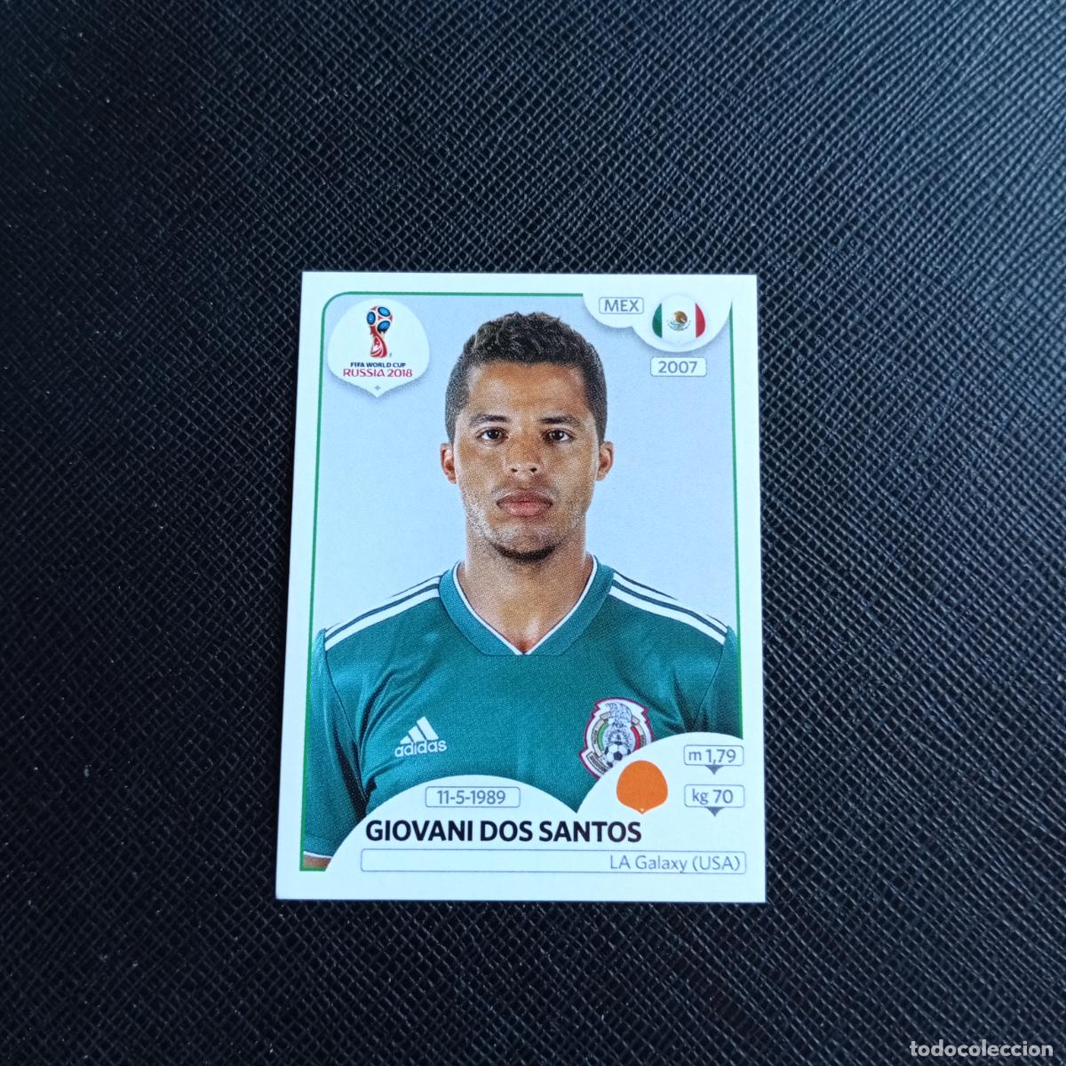 Cromos de f&uacute;tbol: 462 DOS SANTOS MEXICO PANINI MUNDIAL RUSIA 2018 CROMO FUTBOL 18 - SIN PEGAR - /CJ2 .