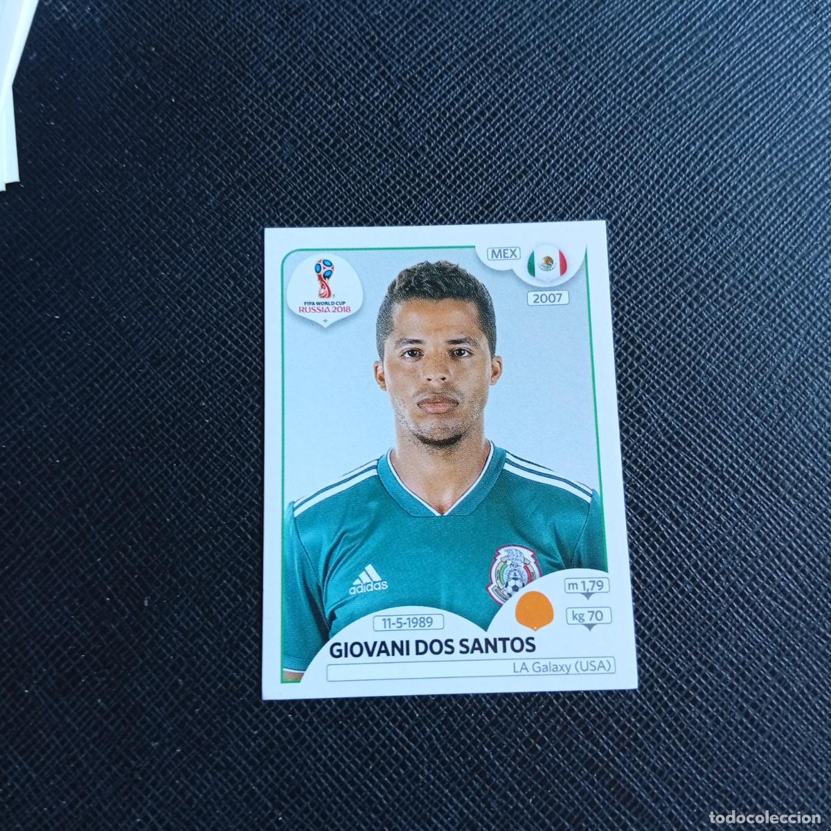 Cromos de f&uacute;tbol: 462 DOS SANTOS MEXICO PANINI MUNDIAL RUSIA 2018 CROMO FUTBOL 18 - SIN PEGAR - /CJ2 ..