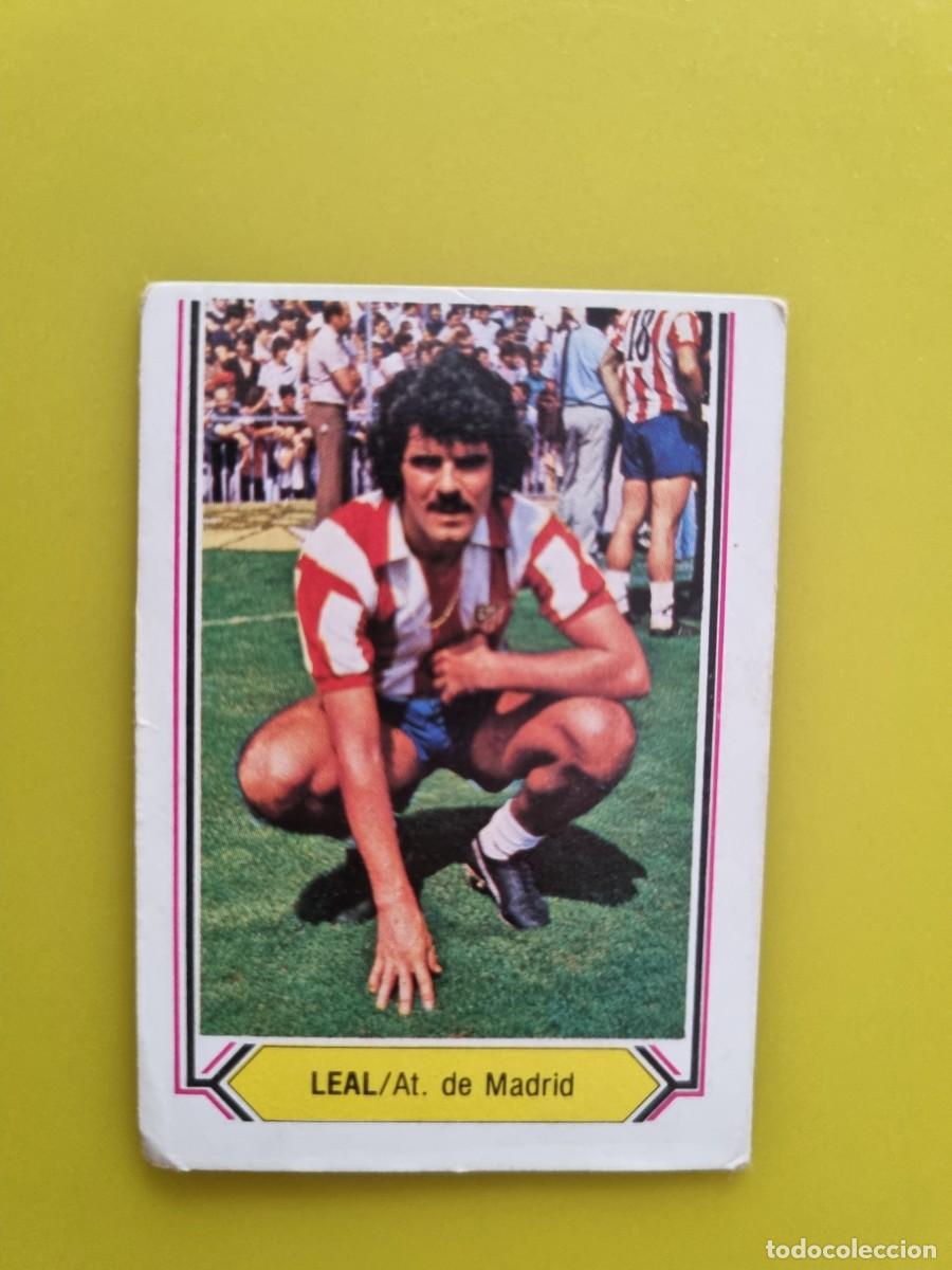 Cromos de f&uacute;tbol: CROMO LIGA ESTE 80 81 1980 1981 NUNCA PEGADO SIN PEGAR LEAL AT DE MADRID AR1026