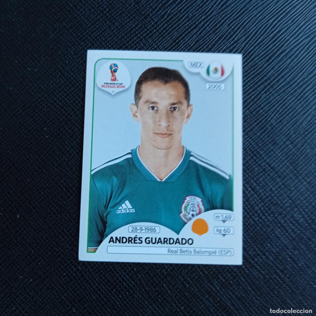 Cromos de f&uacute;tbol: 463 GUARDADO MEXICO PANINI MUNDIAL RUSIA 2018 CROMO FUTBOL 18 - SIN PEGAR - /CJ2