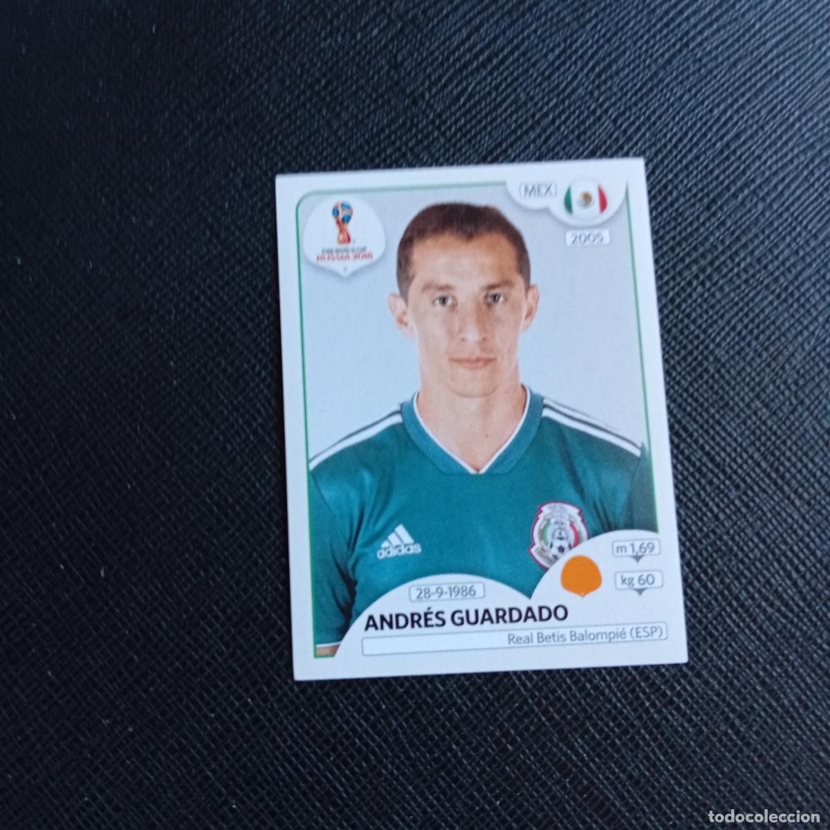 Cromos de f&uacute;tbol: 463 GUARDADO MEXICO PANINI MUNDIAL RUSIA 2018 CROMO FUTBOL 18 - SIN PEGAR - /CJ2 .