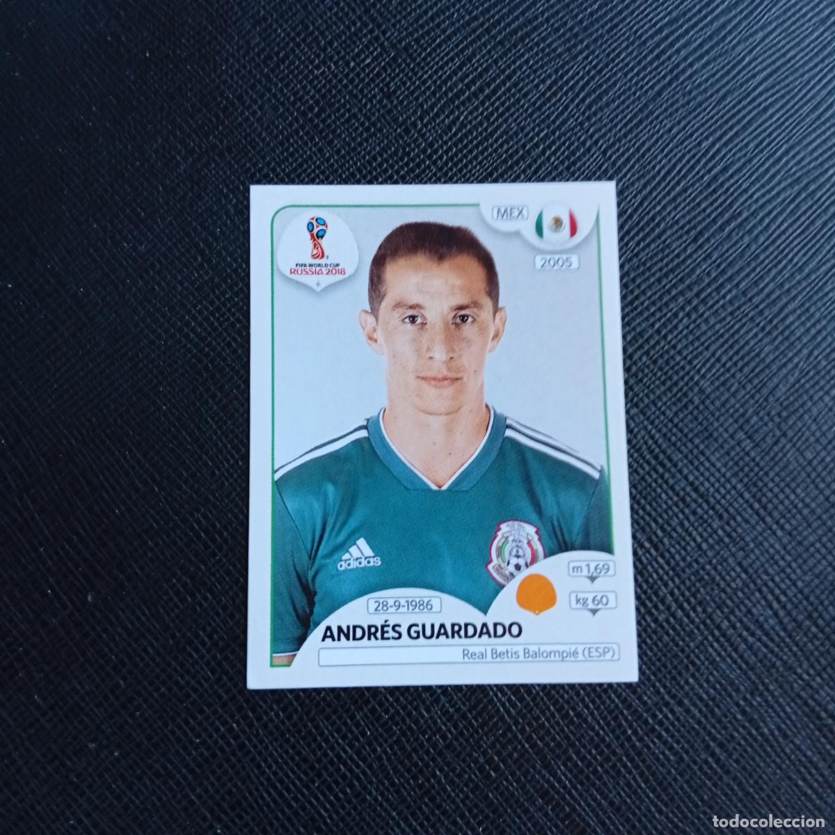 Cromos de f&uacute;tbol: 463 GUARDADO MEXICO PANINI MUNDIAL RUSIA 2018 CROMO FUTBOL 18 - SIN PEGAR - /CJ2 ..
