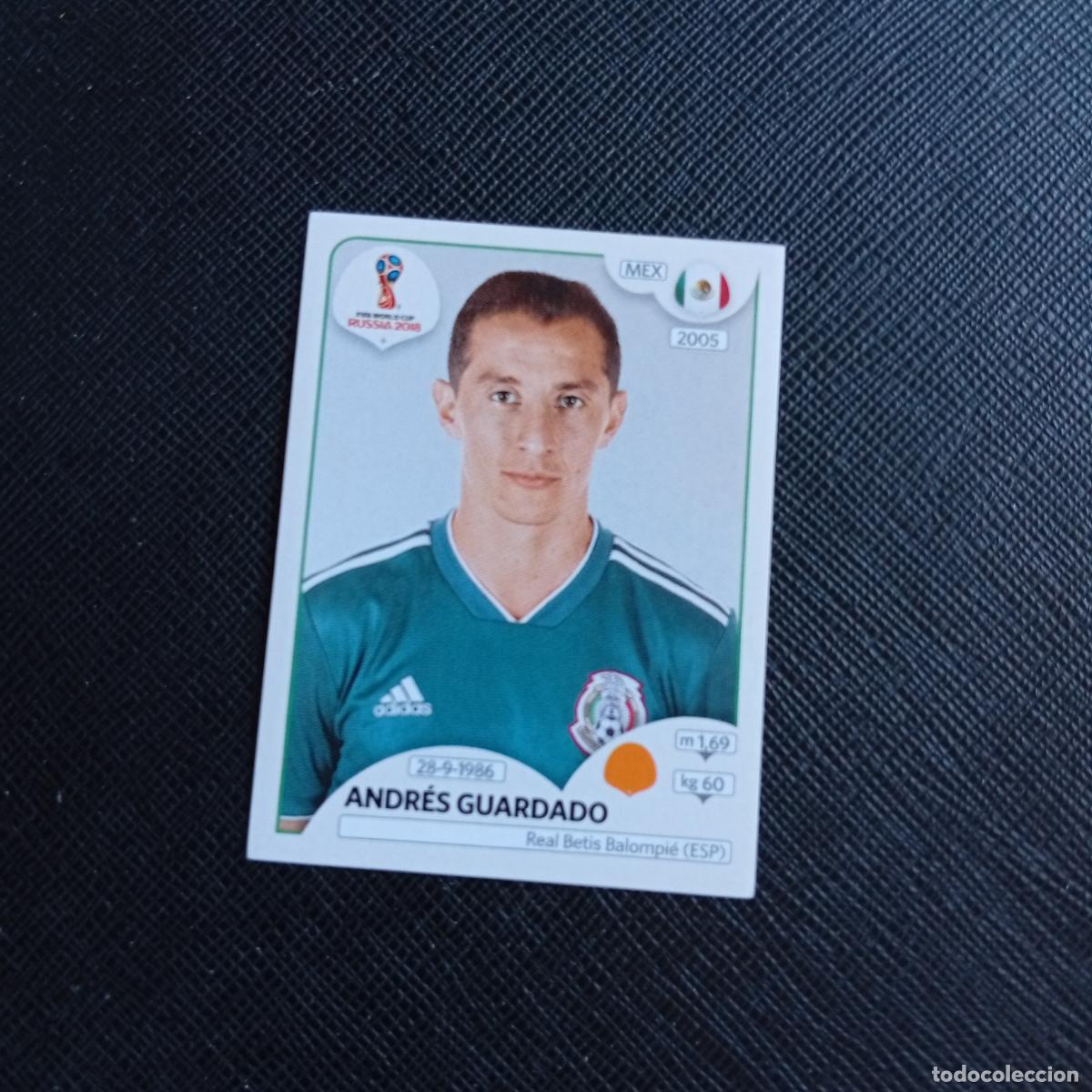 Cromos de f&uacute;tbol: 463 GUARDADO MEXICO PANINI MUNDIAL RUSIA 2018 CROMO FUTBOL 18 - SIN PEGAR - /CJ2 ..