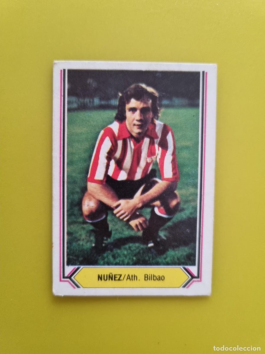 Cromos de f&uacute;tbol: CROMO LIGA ESTE 80 81 1980 1981 NUNCA PEGADO SIN PEGAR NU&Ntilde;EZ ATH BILBAO AR1026
