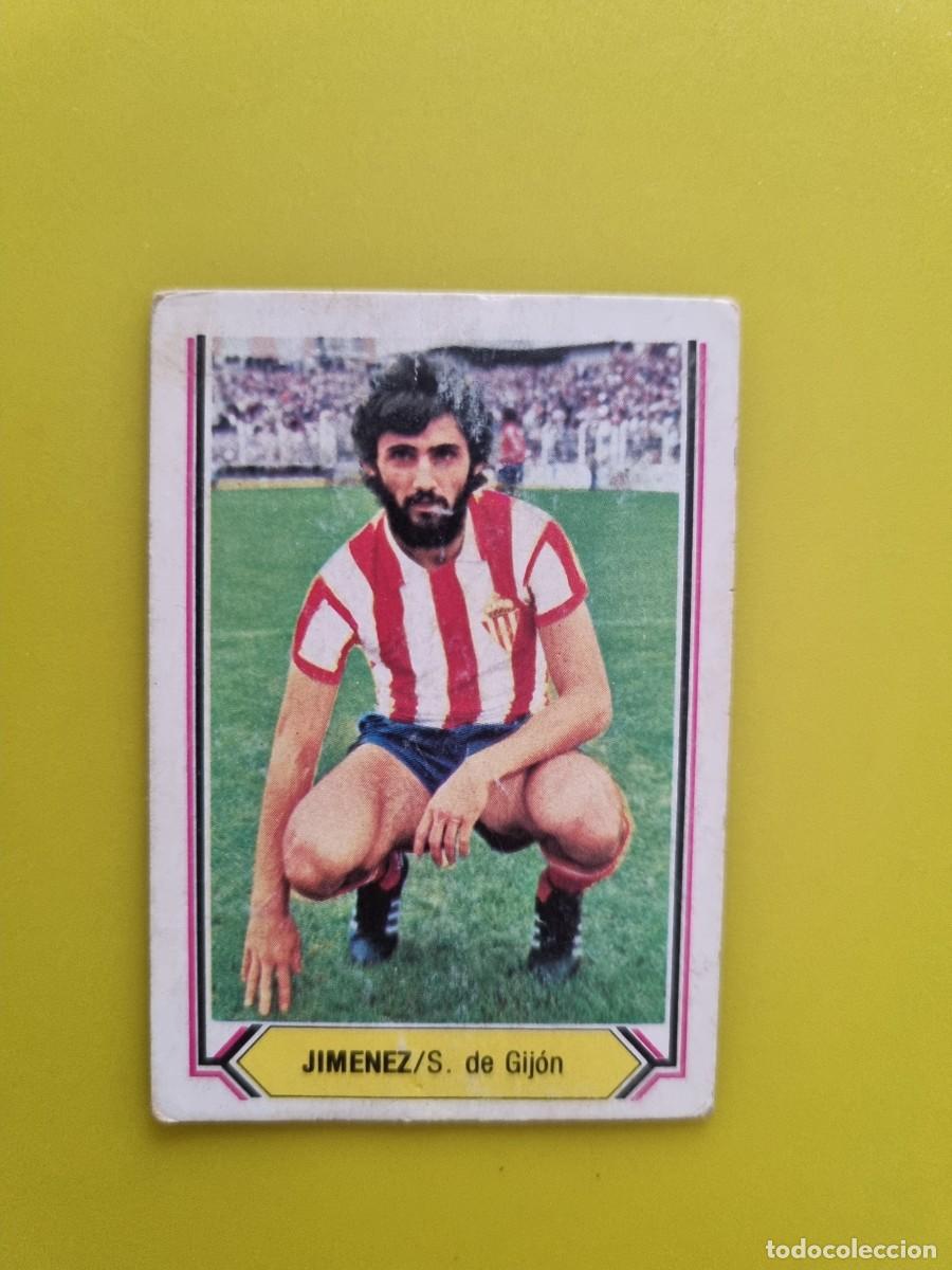 Cartes &agrave; collectionner de Football: CROMO LIGA ESTE 80 81 1980 1981 NUNCA PEGADO SIN PEGAR JIMENEZ SPORTING DE GIJON AR1026