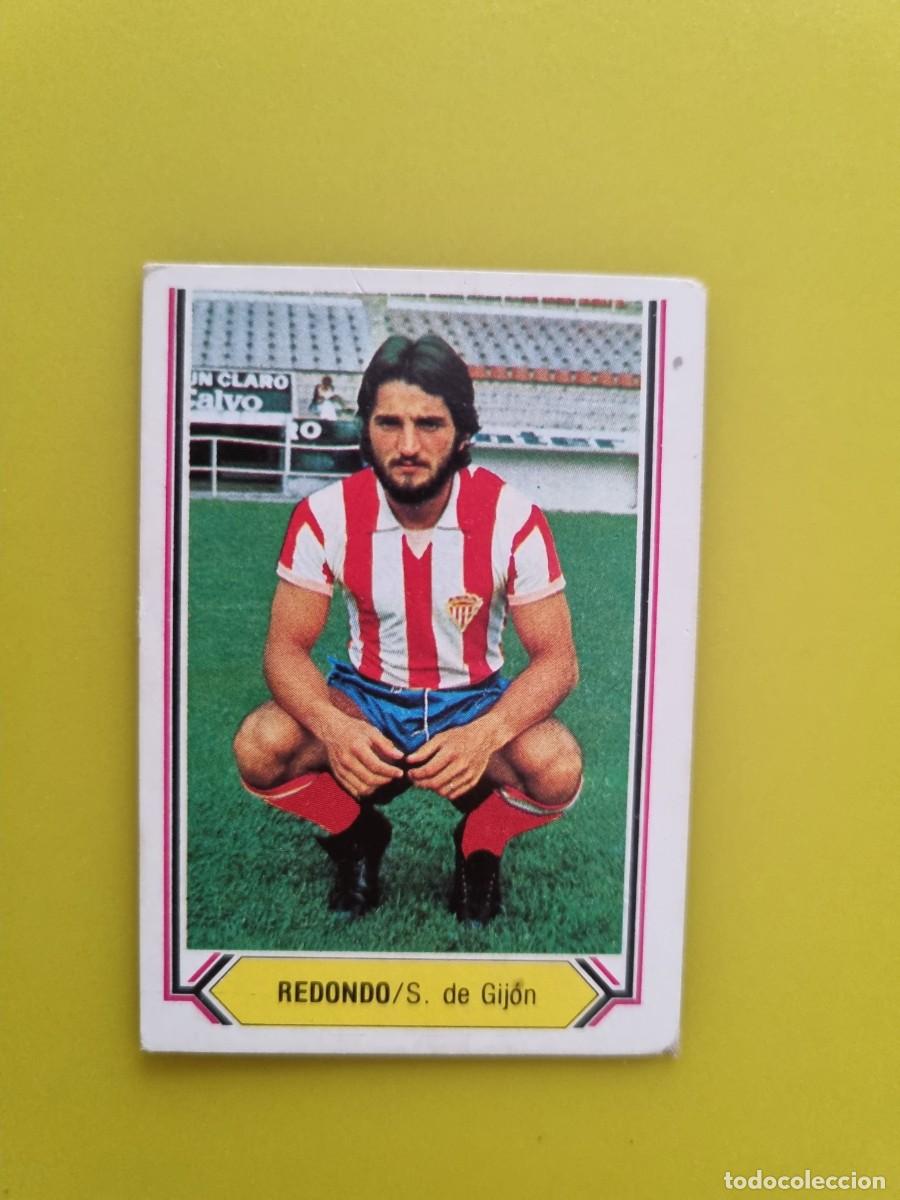 Cartes &agrave; collectionner de Football: CROMO LIGA ESTE 80 81 1980 1981 NUNCA PEGADO SIN PEGAR REDONDO SPORTING DE GIJON AR1026