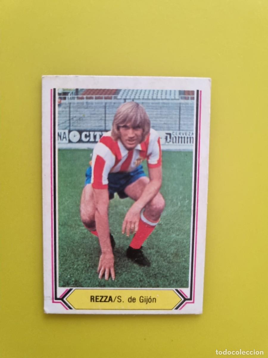 Football Stickers: CROMO LIGA ESTE 80 81 1980 1981 NUNCA PEGADO SIN PEGAR REZZA SPORTING DE GIJON AR1026