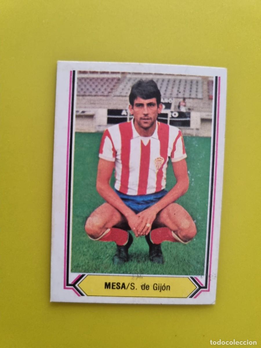 Football Stickers: CROMO LIGA ESTE 80 81 1980 1981 NUNCA PEGADO SIN PEGAR MESA SPORTING DE GIJON AR1026