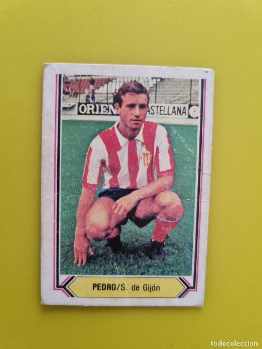 Football Stickers: CROMO LIGA ESTE 80 81 1980 1981 NUNCA PEGADO SIN PEGAR PEDRO SPORTING DE GIJON LEER AR1026