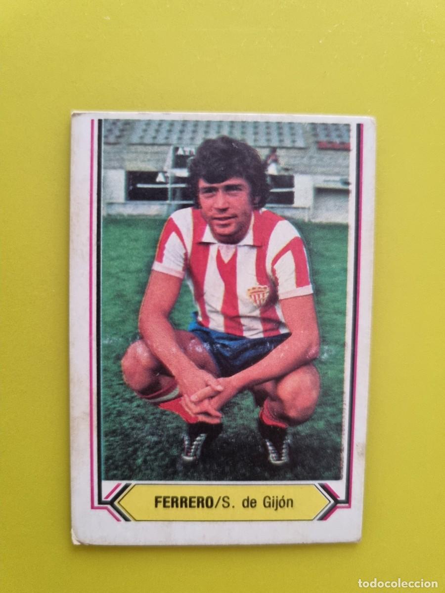 Football Stickers: CROMO LIGA ESTE 80 81 1980 1981 NUNCA PEGADO SIN PEGAR FERRERO SPORTING DE GIJON AR1026
