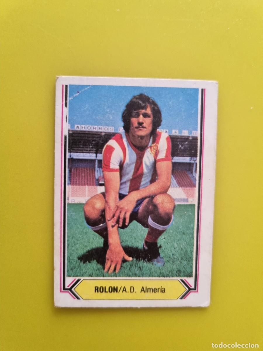 Football Stickers: CROMO LIGA ESTE 80 81 1980 1981 NUNCA PEGADO SIN PEGAR ROLON AD ALMERIA LEER AR1026