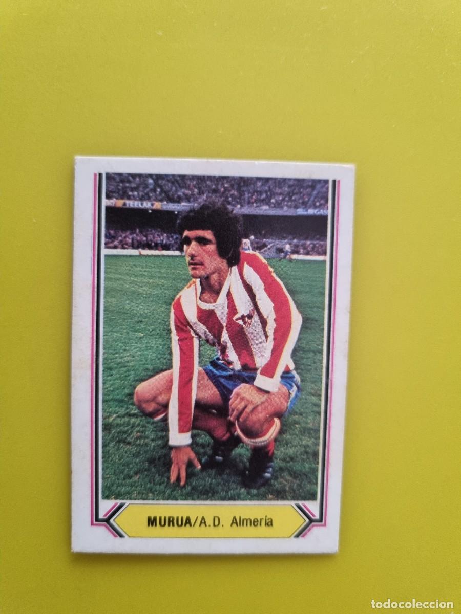 Football Stickers: CROMO LIGA ESTE 80 81 1980 1981 NUNCA PEGADO SIN PEGAR MURUA AD ALMERIA AR1026