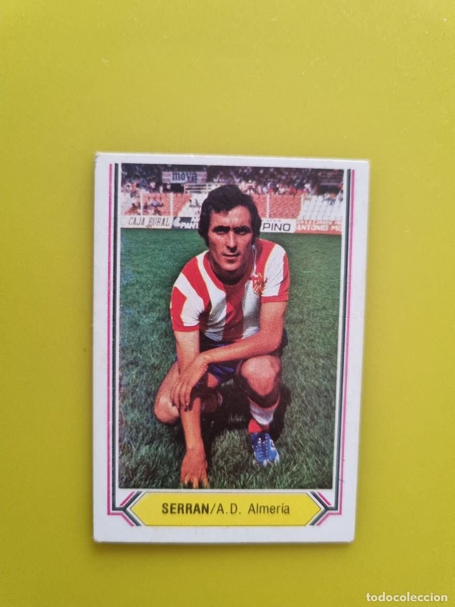 Football Stickers: CROMO LIGA ESTE 80 81 1980 1981 NUNCA PEGADO SIN PEGAR SERRAN AD ALMERIA AR1026
