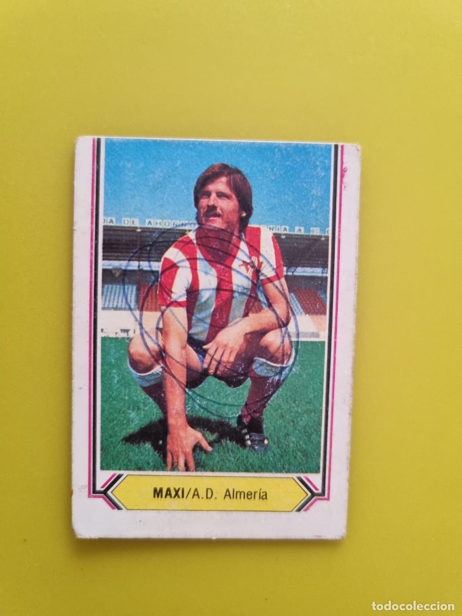 Cromos de f&uacute;tbol: CROMO LIGA ESTE 80 81 1980 1981 NUNCA PEGADO SIN PEGAR MAXI AD ALMERIA AR1026