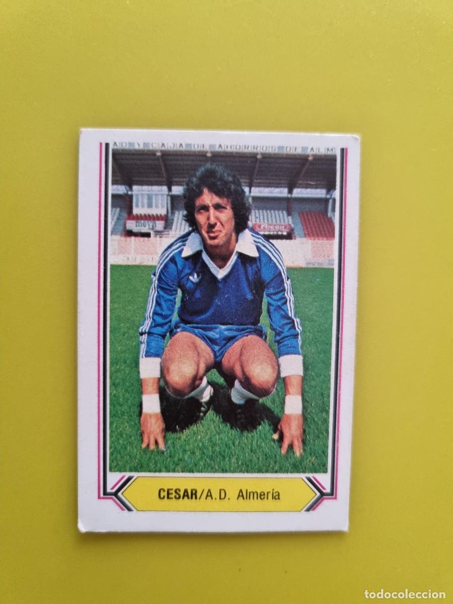 Cromos de f&uacute;tbol: CROMO LIGA ESTE 80 81 1980 1981 NUNCA PEGADO SIN PEGAR CESAR AD ALMERIA AR1026