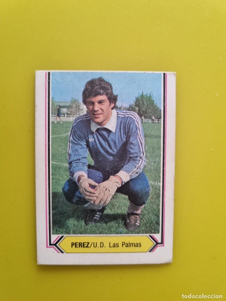 Cromos de f&uacute;tbol: CROMO LIGA ESTE 80 81 1980 1981 NUNCA PEGADO SIN PEGAR PEREZ UD LAS PALMAS AR1026