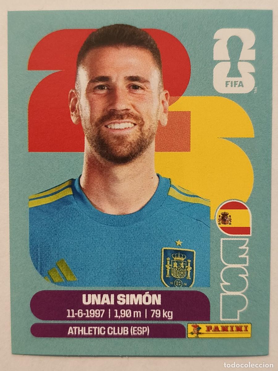Cromos de f&uacute;tbol: #ESP2 UNAI SIMON (ESPA&Ntilde;A) MUNDIAL 2026 PANINI