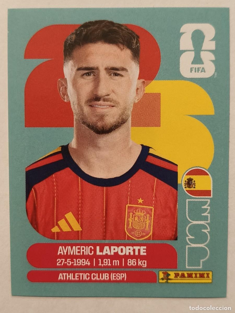 Figurine di Calcio: #ESP4 LAPORTE (ESPA&Ntilde;A) MUNDIAL 2026 PANINI