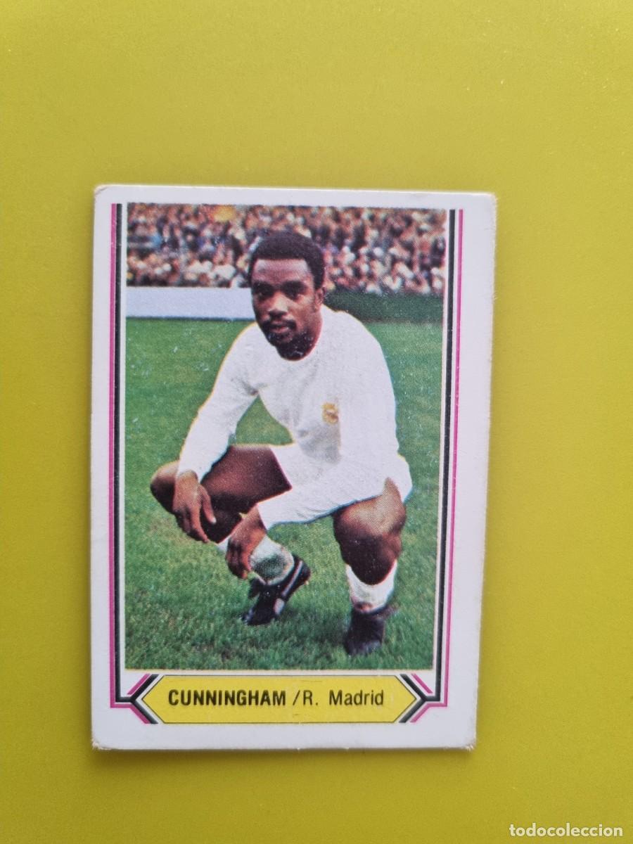 Figurine di Calcio: CROMO LIGA ESTE 80 81 1980 1981 NUNCA PEGADO SIN PEGAR CUNNINGHAM REAL MADRID AR1026