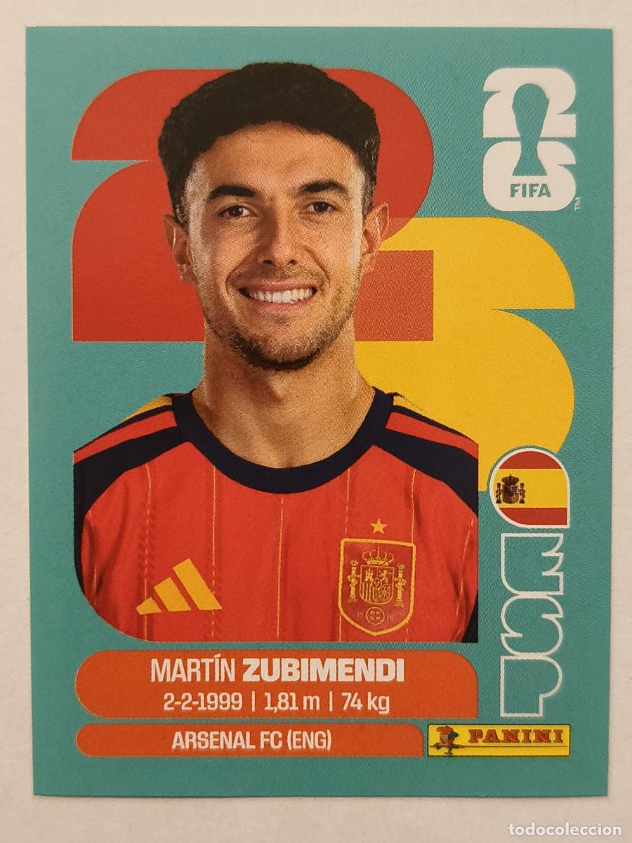 Cromos de f&uacute;tbol: #ESP9 ZUBIMENDI (ESPA&Ntilde;A) MUNDIAL 2026 PANINI