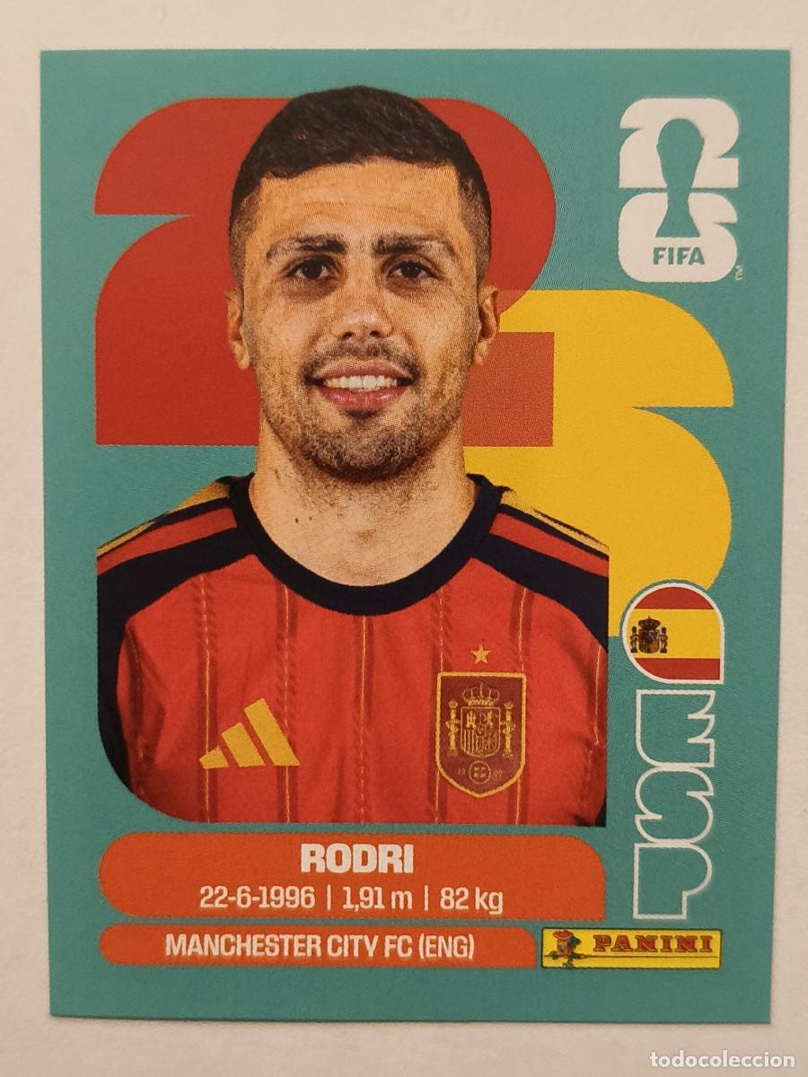 Cromos de f&uacute;tbol: #ESP10 RODRI (ESPA&Ntilde;A) MUNDIAL 2026 PANINI