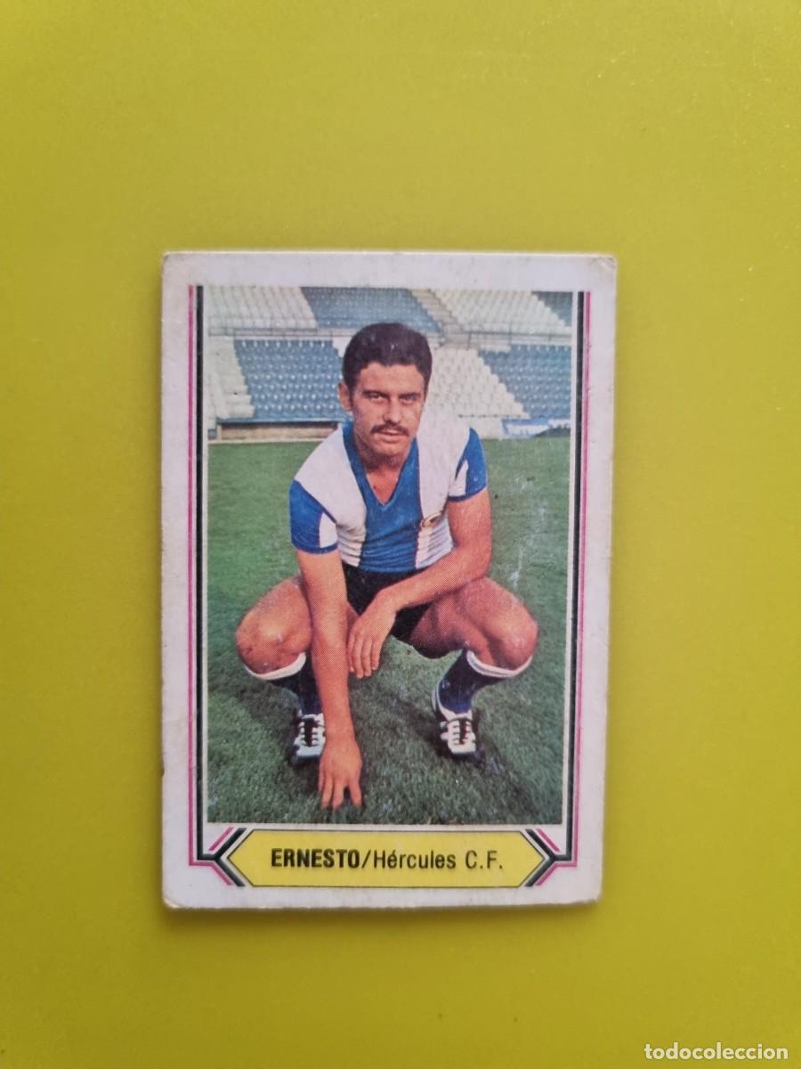 Cromos de f&uacute;tbol: CROMO LIGA ESTE 80 81 1980 1981 NUNCA PEGADO SIN PEGAR ERNESTO HERCULES CF AR1026