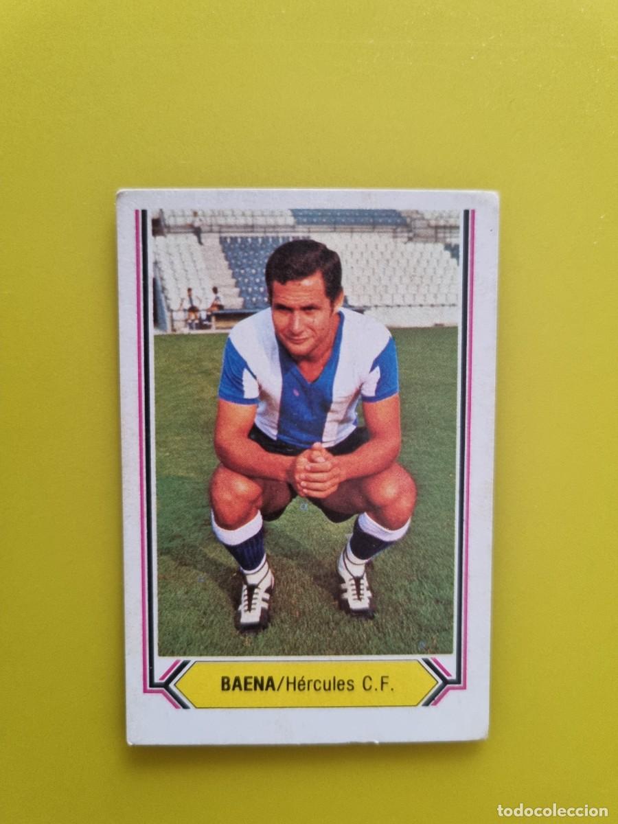 Cromos de f&uacute;tbol: CROMO LIGA ESTE 80 81 1980 1981 NUNCA PEGADO SIN PEGAR BAENA HERCULES CF AR1026