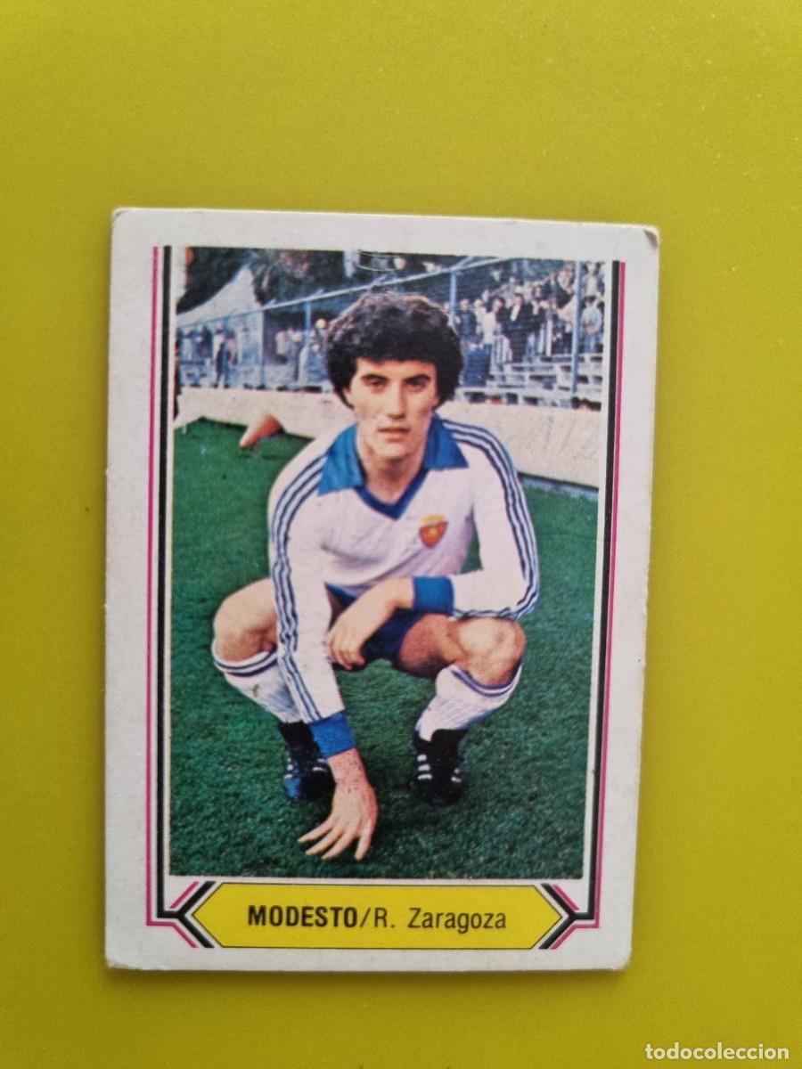 Cromos de f&uacute;tbol: CROMO LIGA ESTE 80 81 1980 1981 NUNCA PEGADO SIN PEGAR MODESTO REAL ZARAGOZA AR1026