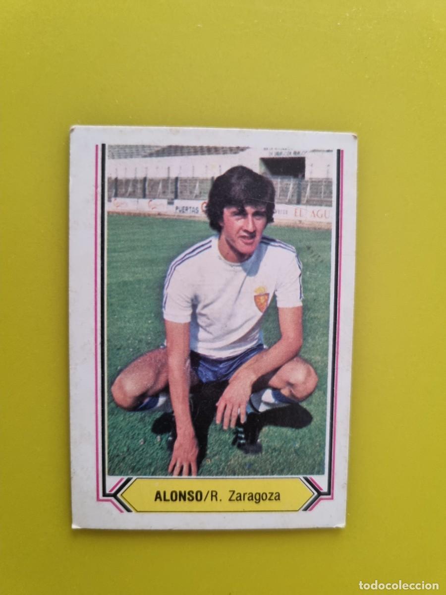 Cromos de f&uacute;tbol: CROMO LIGA ESTE 80 81 1980 1981 NUNCA PEGADO SIN PEGAR ALONSO REAL ZARAGOZA AR1026