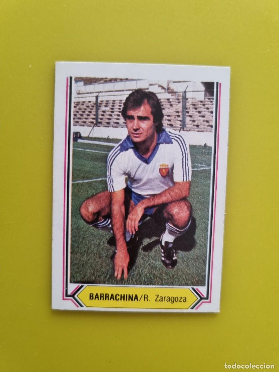 Cromos de f&uacute;tbol: CROMO LIGA ESTE 80 81 1980 1981 NUNCA PEGADO SIN PEGAR BARRACHINA REAL ZARAGOZA AR1026