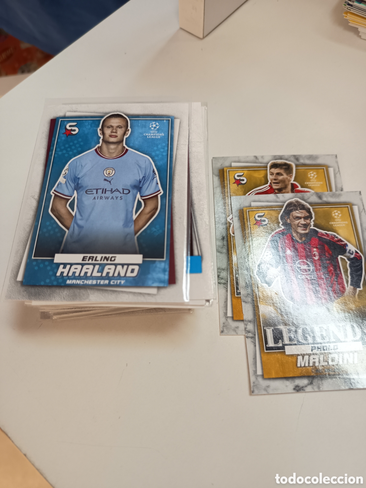 Cromos de f&uacute;tbol: 65 CROMOS SUPERSTARS 2023