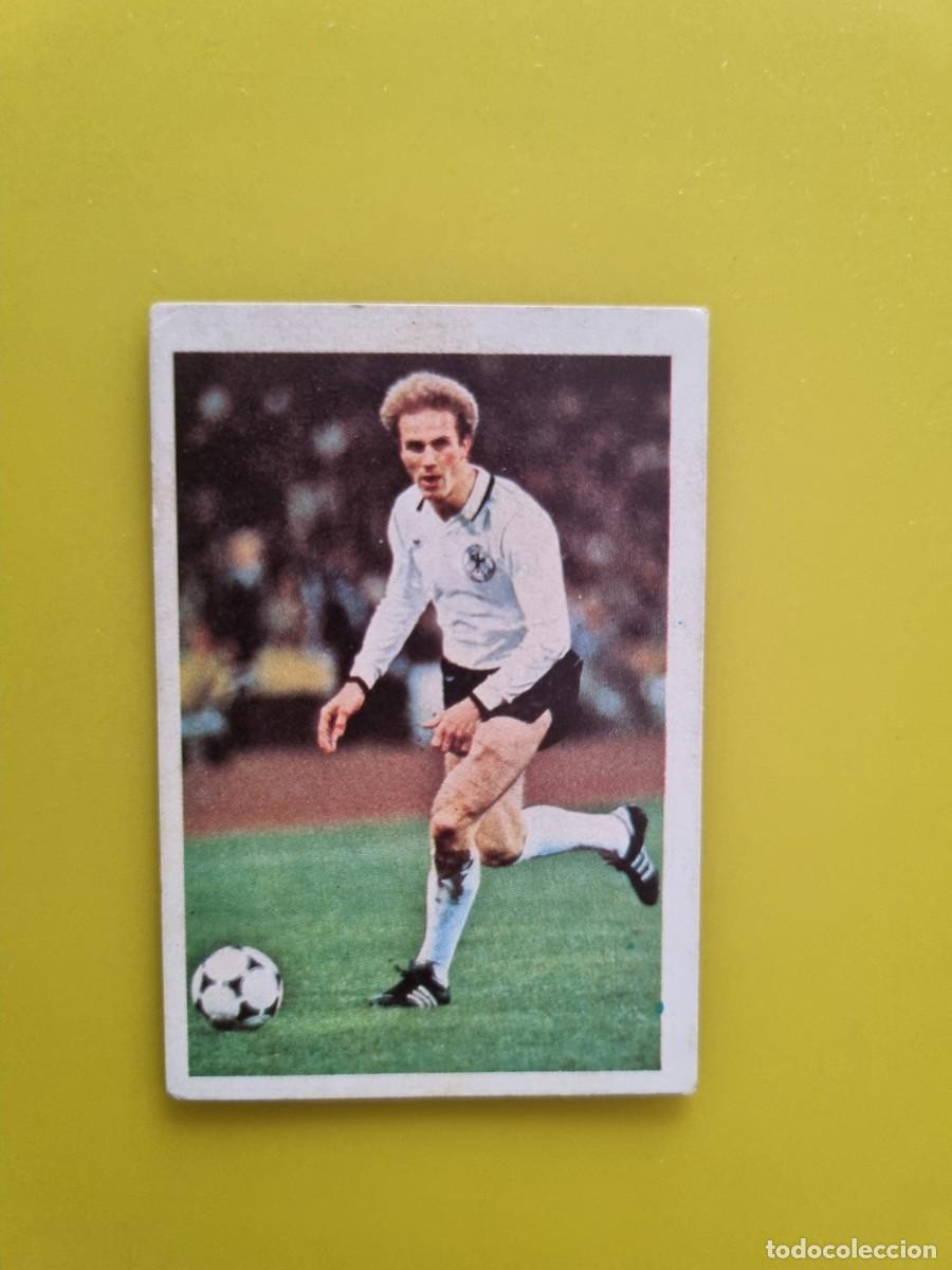 Cromos de f&uacute;tbol: LIGA ESTE 80 81 1980 1981 NUNCA PEGADO SIN PEGAR FUTBOLISTAS EN ACCION N&ordm;20 RUMMENIGGE AR1026